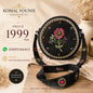 Handmade Round Embroidered Cross Body Bag for Women | Fabric Crossbody Bag
