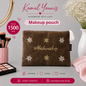 Embroidered Makeup Pouch