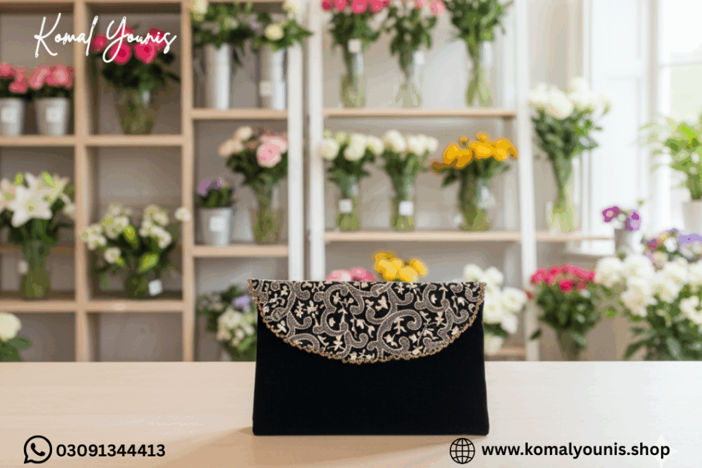 Black Velvet Bag