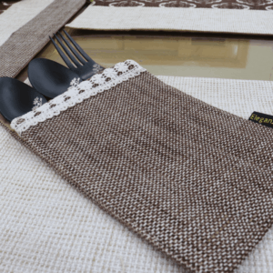 Floral Hive Stem Brown Table Cover - Image 5