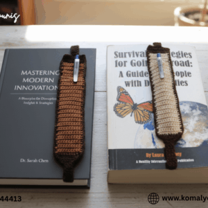 Handmade Crochet Pen Holder