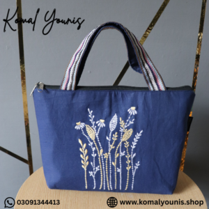 Handmade Embroidered Mini Handbag