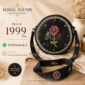 Handmade Round Crossbody Bag | Embroidered Shoulder Bag